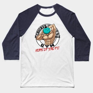 Chicken Island Gym Baseball T-Shirt